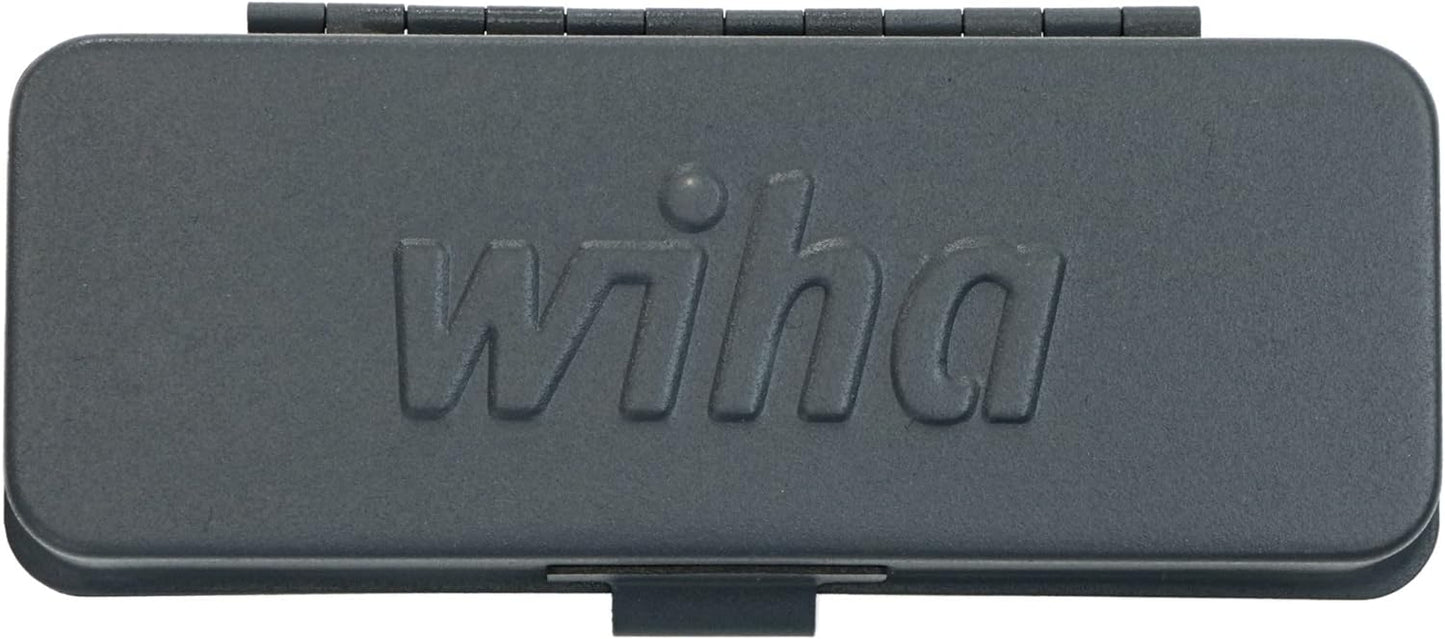 Wiha 74984 32 Piece Gobox Standard Bit Set with Mini Ratchet